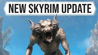 Skyrim just got a new DLC sized paid content update!