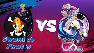 Sanji VS Mr. 2 Bon Clay Full Fight Alabasta Arc | Alabasta Saga | (One Piece)