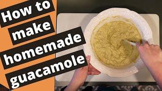 Homemade guacamole, quick and easy  #15