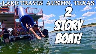 2 STORY PARTY BOAT ON LAKE TRAVIS!