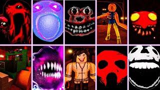 DOORS SUPER HARD MODE - All NEW MONSTERS Jumpscares Comparison (Roblox Showcase)