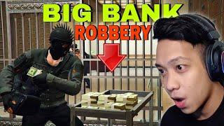 BIG BANK ROBBERY KASAMA ANG FAMILIA DE CARNAPER | GTA 5 RP (utos ni boss-x)