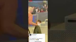 Cody Rhodes Reaction to the young WWE Fan who jumped the barricade To see Him # short