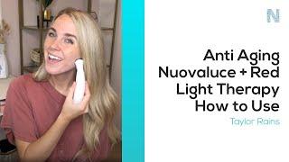 Anti Aging Nuovaluce + Red Light Therapy How to Use