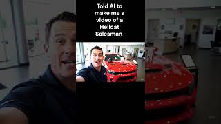 Subscribe! Detroit Hellcat Salesman AI Video! AI Fails