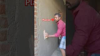 Amazing plaster skills  #shorts #construction #viralvideo #trending #plaster