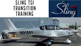 Sling TSI Transition Training and initial reaction to flying it.