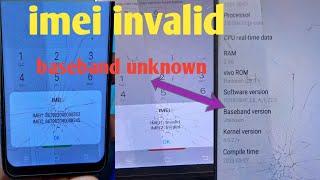 vivo baseband unknown imei invalid imei null  imei 00000 step by step solution 100% success