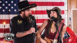 Willie Nelson's granddaughter and Waylon Jennings' grandson duet 'I Can Get Off On You' (Acoustic)