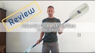 Start Waveski Surfing: Review of Aò paddle, model Saiph