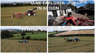 3rd Cut SILAGE / Same Explorer 90 / Fusion Baler