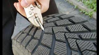 Put This In Your Tire And Be Amazed! Incredible Flat Tire Repair Method