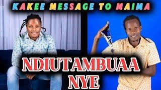 NEW BEEF ALERT •|• KAKEE VS MAIMA •|•KAKEE SENDS A MESSAGE TO MAIMA KITHUNGO RAHA MWEENE