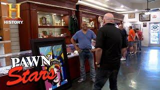 Pawn Stars: Rick Low Balls a Peter Max Painting | History