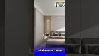 Thiết kế nội thất phòng ngủ sang trọng, hiện đại: Mẫu DKPG-05 #noithatduckhang #thietkephongngu