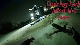 Serbian Dancing Lady vs Parkour | ESCAPING SERBIAN DANCING LADY In India  @AshishVishwakarmaParkour