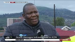 Storm damages infrastructure in KZN