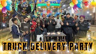 RAJESH RAWANI TRUCK DELIVERY  PARTY  @RRajeshVlogs @gilltruckbody