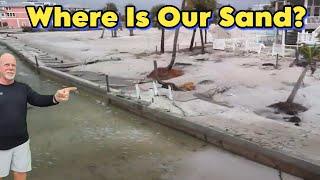 Sea Walls Unearthed Everywhere After Hurricane Helene