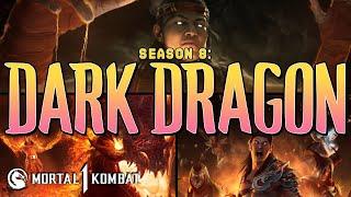 MK1 Season 8 "The Dark Dragon" Invasions Cinematics | Liu Kang