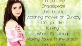 Miranda Cosgrove - Shakespeare Lyrics