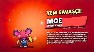 YENİ KARAKTER MOE ALIP DENİYORUZ! Brawl Stars