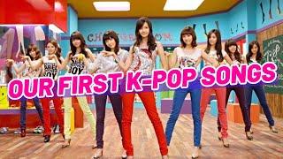 SONGS THAT INTRODUCED US TO K-POP: Our First Songs