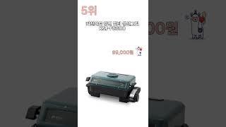 구매자가 직접 추천한 2025 생선구이기 TOP5