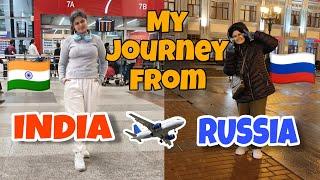 My journey from India to Russia|travelvlog|vlog|India|Russia|medvlogs|studentvlog|mbbs|