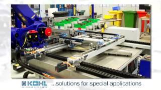 KÖHL: Robot System Solutions for special applications