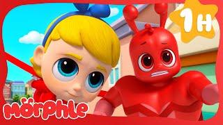 Morphle Is Mila's Best Friend?  Badge Trouble & Bandits | Mila and Morphle | Fun Cartoons for Kids