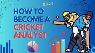 How To Become A Cricket Analyst? #cricketjob #sportsjobs #sportsindustry