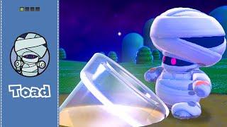 Playable Mummy Toad in Super Mario 3D World