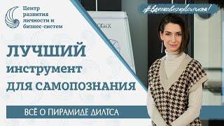 Как разобрать себя до винтика и собрать обратно лучшую версию? Пирамида Дилтса. НЛП. Коучинг.