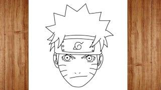 How to draw NARUTO UZUMAKI step by step