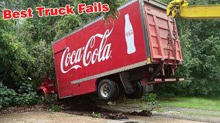 Idiots in Trucks 2024 *truck driving fails*