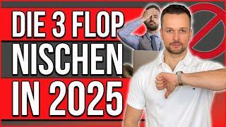 Die 3 Flop Nischen in 2025 - Print on Demand Dropshipping