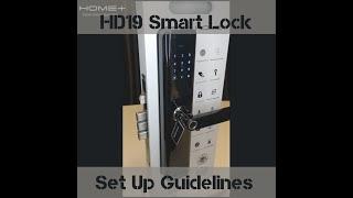 《HomePlus》HD19  Smart Lock Tutorial