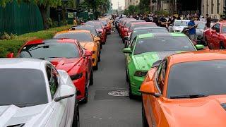 Mustang Enthusiast Philippines (MEP) X Camaro Challenger Mustang group (CCM) Hilton brunch meetup