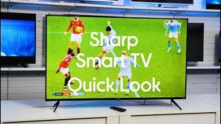 SHARP 55" Smart 4K Ultra HD HDR LED TV - Quick Look