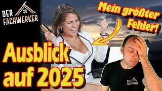 Diese Fehler werde ich 2025 nicht (noch mal) machen!