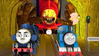 Building A Cursed Choo Choo Charles Chasing Thomas Train & Friends in Garry's Mod