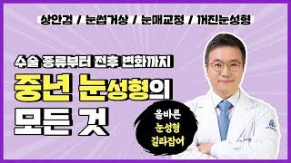 중년눈성형(상안검, 눈썹거상, 눈매교정, 꺼진눈성형)에 방법과 CASE BY CASE! 『올바른 눈성형사전』 으로 확인하세요!【Feat.시너지성형외과】