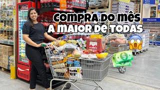 COMPRAS DO MÊS DE NOVEMBRO| COMPREI MUITA COISA! A MAIOR DESSE ANO  NO ATACADÃO