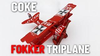 How to build a Coca Cola Airplane: Make an airplane from Coke cans!