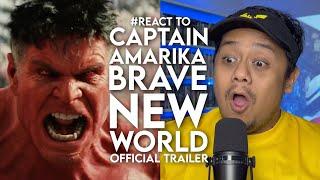 #React to CAPTAIN AMARIKA Brave New World Official Trailer