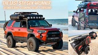 THE LAST 5TH GEN 4RUNNER OVERLAND & CAMPING BUILD | 37" TIRES | COLOR TERRA