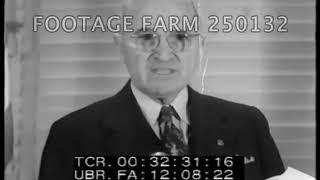 Truman Hints Bomb Use In Korea - 250132-04 | Footage Farm Ltd