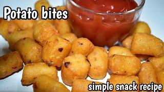 Quick Snacks Recipe | Crispy Garlic Potato Bites | Kids Favourite Snacks | Maya's Kitchen