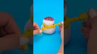 Pikachu’s COOL Snowman Hack! ️ Made from a Sock! #diy #funforkids